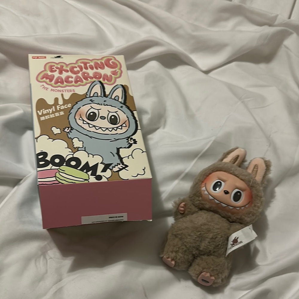 Exciting Macaron Vinyl Face Plush Toy